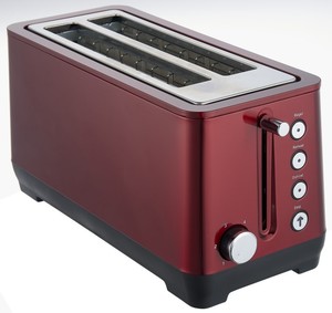 <span class=keywords><strong>Kerong</strong></span> Grille-pain en acier inoxydable à 4 tranches avec fonction de dégivrage Grille-pain multifonctionnel pour le petit-déjeuner pour la maison, la cuisine et l'hôtel - Product Image 2