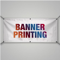 Banderoles en PVC robustes, impression numérique grand format pour panneaux publicitaires extérieurs, ouvertures de magasins et promotion