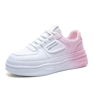 Chaussures pour hommes et femmes, couleur rose, style tendance, chaussures de sport, baskets de créateur, antidérapantes, doublure en mesh, chaussures décontractées pour la marche - Product Image 1