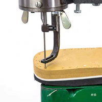 Machine à réparer les chaussures électrique, modèle ancien, à une aiguille, à lit cylindrique