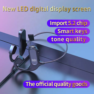 ANC สายคล้องคอกันน้ําหูฟังกีฬาเปิดหูกระดูกนําหูฟังคอแขวนฟันสีฟ้าหูฟังพร้อมช่องใส่การ์ด Tf - Product Image 6