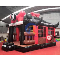 Matériau PVC Cavaliers Trampoline Gonflable Videur Commercial Dojo Maison Gonflable Château Sautant Château Gonflable