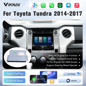 Decodificador Viknav Linux para Toyota Tundra 2014-2017, Mirror Wireless CarPlay, Android Auto, actualización estéreo, pantalla OEM, Retrofit. - Product Image 2