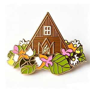 Custom Soft Enamel for Fashion-Themed Christmas Gift for Outdoor Enthusiasts & Cottagecore - Product Image 1