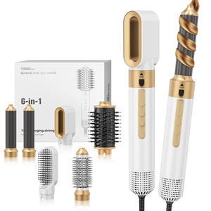 Peigne à air chaud silencieux 6-en-1 multi-styler avec moteur sans balais, chauffage rapide pour cheveux secs et humides - Product Image 2