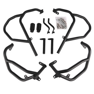 Paraurti per Moto Suzuki <span class=keywords><strong>V</strong></span> <span class=keywords><strong>Strom</strong></span> 250 SX 2023-2025, Accessori Moto, Barra Antiurto Superiore e Inferiore, Protezione Motore e Telaio - Product Image 1