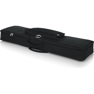 กระเป๋าใส่คีย์บอร์ดแบบมีแผ่นรอง  แบบเปียโน (ภายใน: 54x13.2x6.7 นิ้ว) พร้อมสายสะพายปรับได้และช่องใส่ของ 4 ช่อง (ตัวอย่างสินค้าฟรี) - Product Image 1