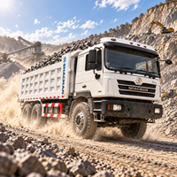Самосвал Shacman F3000 6x4, 10 колес, 380 л.с., двигатель Weichai 351-450 л.с., б/у, для горнодобывающей промышленности, с задней разгрузкой