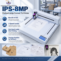 Imprimante jet d'encre thermique TIJ IPS-8MP, machine de codage grand format, commande par PC, tête de 12,7 mm, pour matériaux plats 290 x 286 mm