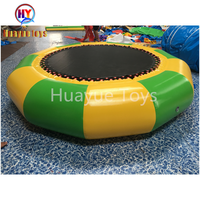 Trampolín Acuático Inflable de PVC Profesional para Niños de 2 a 4 Años, Equipo de Juego Acuático Personalizado de Fábrica
