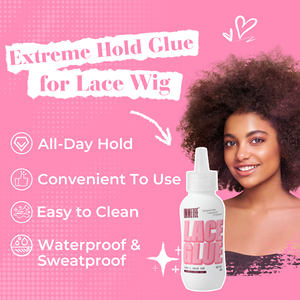 Haarkleber Private Label Wasserfester Starker Halt <span class=keywords><strong>Lace</strong></span> Glue Unsichtbarer Haarverlängerungskleber für Perücken - Product Image 2