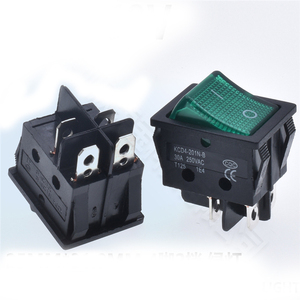 Interruptor basculante LED de encendido/apagado 30A/250V de alta resistencia, 4 pines DPST IP67 12V 220V 30x22 sellado T85, interruptor de alimentación marino para embarcaciones - Product Image 4