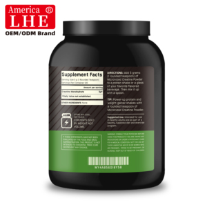 Customized Formula Micronized <b>Creatine</b> Powder for Muscle Building Support for Adults Dietary Micronized <b>Creatine</b> Supplements - Product Image 2