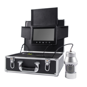 100M Waterproof IP68 9"LCD Monitor HD 1000TVL 36 LEDs IR 360. rotation Fishing Camera - Product Image 1