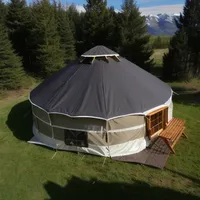 Camping Cube 6.4 Yaz Kamuflajı/Arazi Oyunu İçin Dönüştürülebilir 10' Düz Bacaklı Tente Çadırı Kraliyet Mavisi Tek Katmanlı 2000-3000mm