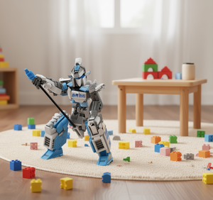 Jouet de construction de châssis de robot Five Tiger Five Cloud pour enfants de 8 à 13 ans, ensemble de jeu d'assemblage de modèles en plastique à monter soi-même - Product Image 2