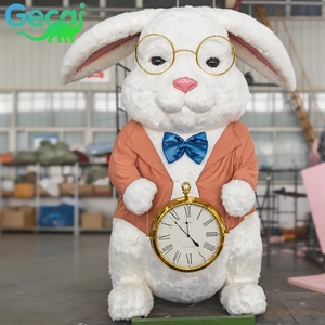 Modelo de <span class=keywords><strong>Conejo</strong></span> Animatrónico de Tamaño Real, Animal de la Selva, Simulación de <span class=keywords><strong>Conejo</strong></span> para Decoración de Espacios Comerciales - Product Image 5