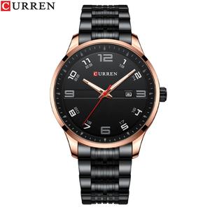 OEM ODM 8411 <b>Men's</b> Business Alloy Steel Band Quartz <b>Watch</b> Fashion 45mm Dial Minimalist Calendar Scale Casual <b>Waterproof</b> Glass - Product Image 6