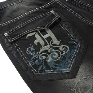 <span class=keywords><strong>Jeans</strong></span> a Gamba Larga da Uomo, Stile Hip Hop e Skateboard, Taglie Forti, <span class=keywords><strong>Jeans</strong></span> Baggy per Rapper, Pantaloni <span class=keywords><strong>Jeans</strong></span> Rilassati - Product Image 6