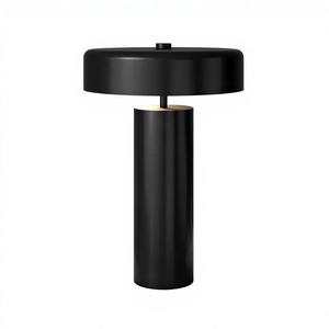 Modern Luxury Brass <b>Bedside</b> <b>Table</b> Lamp with Removable Fabric Shade Eco-friendly Design Heavy Base for Diwali Home Decor - Product Image 1
