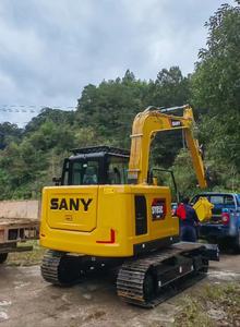 Excavadora de Orugas Usada Sany SY85C de 8 Toneladas con Motor EPA para Movimiento de Tierras y Excavación, Gran Oferta en China - Product Image 5