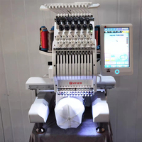 Máquina de Bordar Industrial Computarizada de Una Cabeza MYSEW MFS120N para Gorras, Camisetas, Prendas Terminadas, Software de Bordado Plano