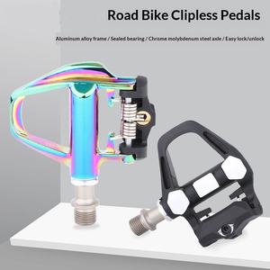 Pedal de Bicicleta de Carretera de Aluminio Ligero Compatible con <span class=keywords><strong>SPD</strong></span>, con Rodamientos Sellados y Autoblocante - Product Image 2