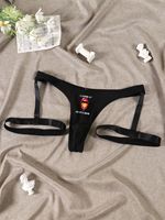 Culottes personnalisables sans couture en soie glacée, slips, strings, jockstraps et tangas pour hommes, taille basse, en nylon et élasthanne
