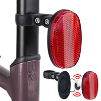 Réflecteurs de vélo cachés pour support AirTag, étui de suivi GPS antivol étanche pour VTT/trottinette/vélo électrique