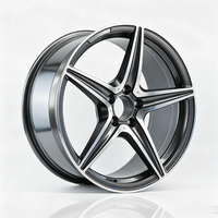 Velg Alloy Forged 18 19 Inch 5x112 untuk Mercedes Benz Audi VW Touareg Porsche Macan Mobil Penumpang SUV Modifikasi