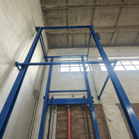 Elektrikli Kargo Asansörü Yük Asansörü Hidrolik Eşya Kaldırma Platformu Fabrika Deposu Kargo Kaldırma İçin