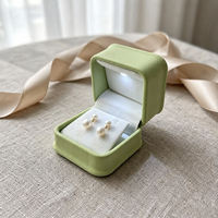 Boîte de rangement pour bijoux en cuir PU personnalisée Fandi, emballage avec logo personnalisé, vente en gros, présentoir de luxe, boîtes à bijoux avec éclairage LED