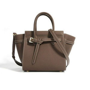Sac à main pour ordinateur portable en cuir véritable pour femme, style classique, personnalisé, luxe, avec poignée supérieure - Product Image 2