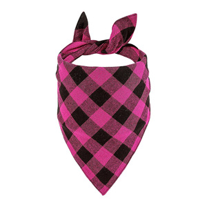 New cotton giáng sinh kẻ sọc chó nước bọt khăn tam giác vật nuôi khăn - Product Image 5