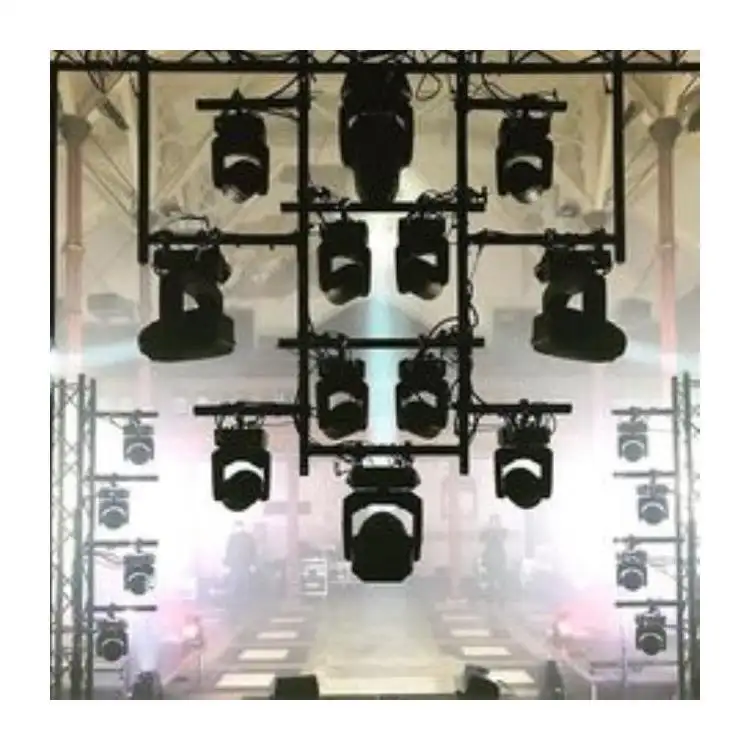 Prima Stainless Steel Event Stage System With Roof Truss For Concert Lighting Aluminium Stage Truss System