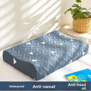 <span class=keywords><strong>Taie</strong></span> d'<span class=keywords><strong>oreiller</strong></span> rectangulaire en velours Head Sweat <span class=keywords><strong>60x40</strong></span>, teinte en fil, toutes saisons - Product Image 4