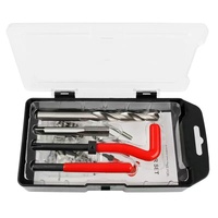 Kit d'entretien de forets en acier inoxydable OEM à commande manuelle, ensemble d'outils à usage industriel avec coffret rigide