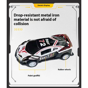 OffRoadSeries PullBackAlloyMinis 6.8cm Voitures en métal Miniatures Multi-designs Aventure pour enfants Vente en gros Prêt à la vente Source de revendeur Type A - Product Image 5