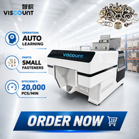 Machine de comptage et de conditionnement VisCount VST-1 à apprentissage automatique pour fixations industrielles, vis et boulons, certifiée CE