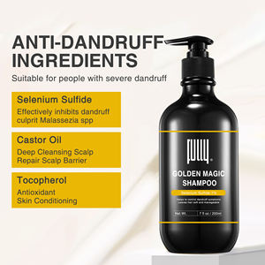 Champú capilar anticaspa profesional de alta calidad para limpiar el cuero cabelludo y el cabello - Product Image 2