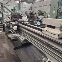 Tour horizontal semi-automatique d'occasion de marque Shenyang C6140 à prix d'usine abordable, machine de travail des métaux de moyenne capacité et haute précision
