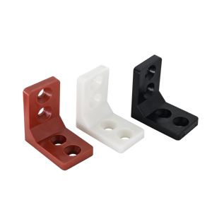 Código colgante de nailon plástico, pieza decorativa en ángulo recto, pieza de fijación de muebles descubierta - Product Image 1