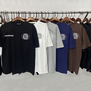 T-shirt décontracté en coton 100% de qualité supérieure, personnalisé, Cole Buxton, pour hommes, manches courtes, t-shirts vierges pour hommes, t-shirts à col rond vierges pour hommes - Product Image 1