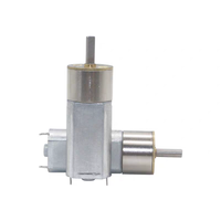 Moteur à engrenages métalliques à aimant permanent 16 mm à couple élevé et faible vitesse 050, mini ventilateur CC à balais 3V/6V/12V CW/CCW, étanche à l'eau