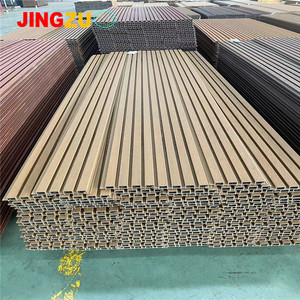 Panel de Revestimiento Exterior WPC, Precio de Fábrica China, Panel de Pared WPC de Madera y PVC Impermeable, Revestimiento Exterior de Coextrusión Encastrable - Product Image 2