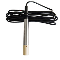 Sonde de capteur PH/ORP en ligne à quatre électrodes RS485/Modbus en alliage de titane haute précision 5%FS Réponse 10s 5m Capteurs environnementaux