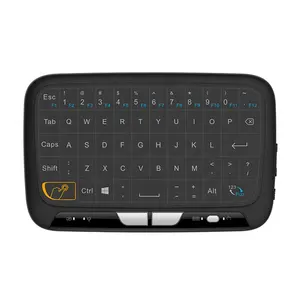 Migliore Vendita di Prodotti 2019 in USA H18 2.4G gaming tastiera senza fili mini tastiera touchpad per Android di Windows pad