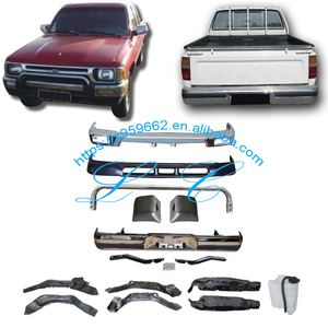 Barra Subconjunto Central de Parachoques Delantero 52066-89104 para Hilux RN60 YN81 1990-1997, Tubo de Barra Antivuelco para Protección de Parachoques Delantero de Hilux 1992 - Product Image 3