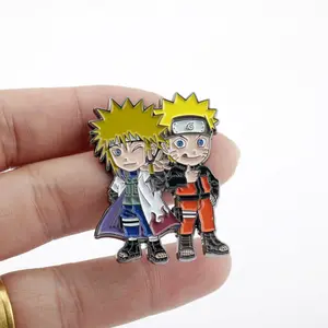 Anime giapponese cartoon pins bulk stock all'ingrosso di alta qualità personalizzato morbido smalto pin