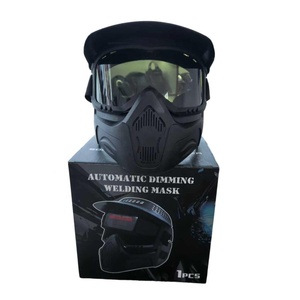 Máscara de Soldadura Eléctrica, Equipo de Protección Laboral para <span class=keywords><strong>Soldador</strong></span>, Nueva Máscara <span class=keywords><strong>Tipo</strong></span> Harley Colorida - Product Image 2